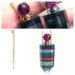 Jewellery: Pendant Perfume Bottle, Fluorite