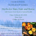 February 2025 Workshop- Herbs for Skin, Hair and Home