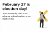 February 27 is Election Day in Ontario