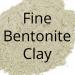 Clay: Bentonite, Fine, from The Soap Works powder