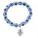 Bracelet: Hamsa and Evil Eye square