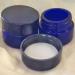 Jar: Glass, Cobalt Blue, Chunky