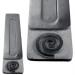 SOAPSTONE FLAT INCENSE HOLDERS - SPIRAL