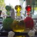 Three colourful bottles for EssentialOil_Blend_Anarres