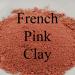 Clay: Pink French Kaolin + Illite