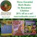 Herbalism Rosemary Gladstar set of 3 books at 20% off!