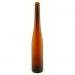 Tall narrow Nirvana Amber Frosted Bottle