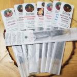 Various incense stick packs made by Anarres