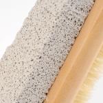 Brush: Wood & Natural Bristles pumice