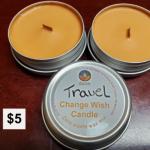 Candle: Zero Waste Orange Candles Travel