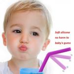 Straws Silicone Smoothie safe for young children