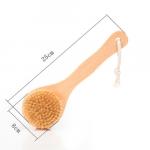 Brush: Wood & Natural Bath & Body, measured