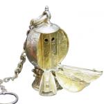 Silver Pomander, British 19c 2 National Museum Cardiff