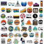 Variety of Outdoor themed stickers collage 4